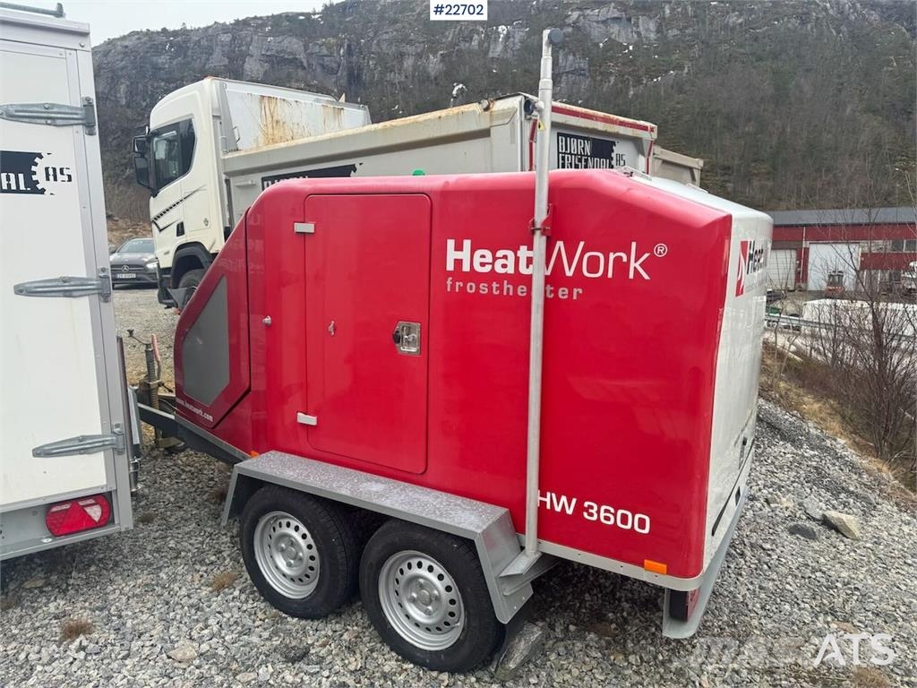 Heat Work HW3600. 590 hours! Heating and thawing equipment