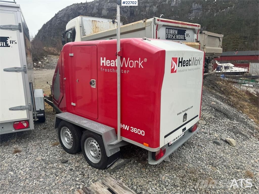 Heat Work HW3600. 590 hours! Heating and thawing equipment