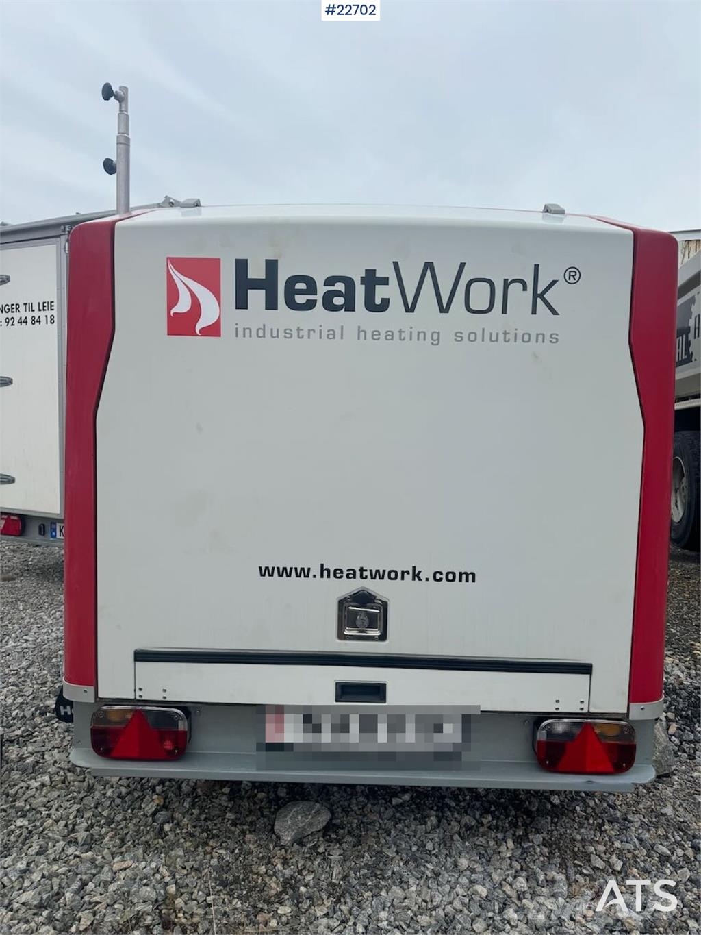 Heat Work HW3600. 590 hours! Heating and thawing equipment