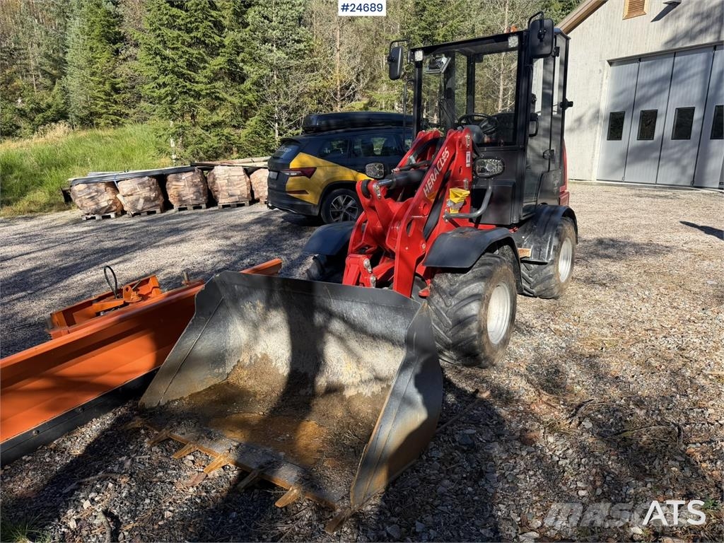 Heracles H280 Wheel Loader w/Snow Plow, Bucket and Pallet F Wheel loaders