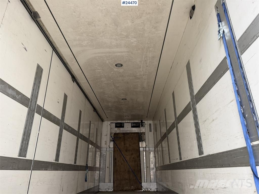 HFR 3 akslet Box Trailer with Full Side Opening and De Skåpsläp