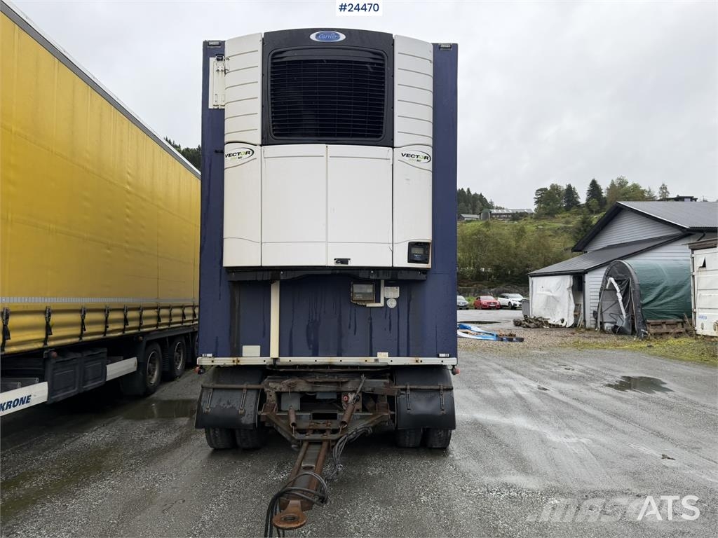 HFR 3 akslet Box Trailer with Full Side Opening and De Skåpsläp