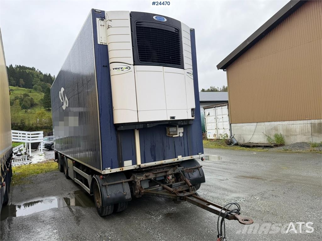 HFR 3 akslet Box Trailer with Full Side Opening and De Skåpsläp