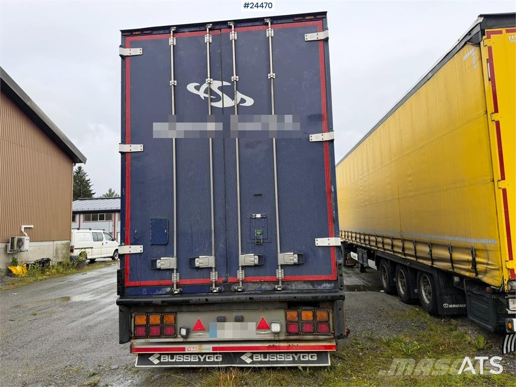 HFR 3 akslet Box Trailer with Full Side Opening and De Skåpsläp