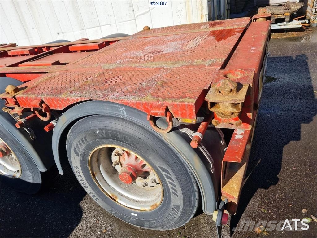 HFR 3 akslet Container Chassis with Thermo King Unit Kontejnerske prikolice