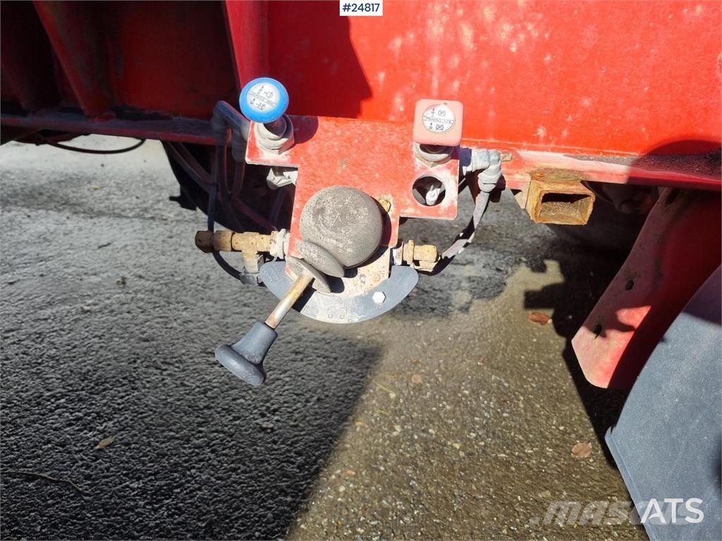 HFR 3 akslet Container Chassis with Thermo King Unit Kontejnerske prikolice