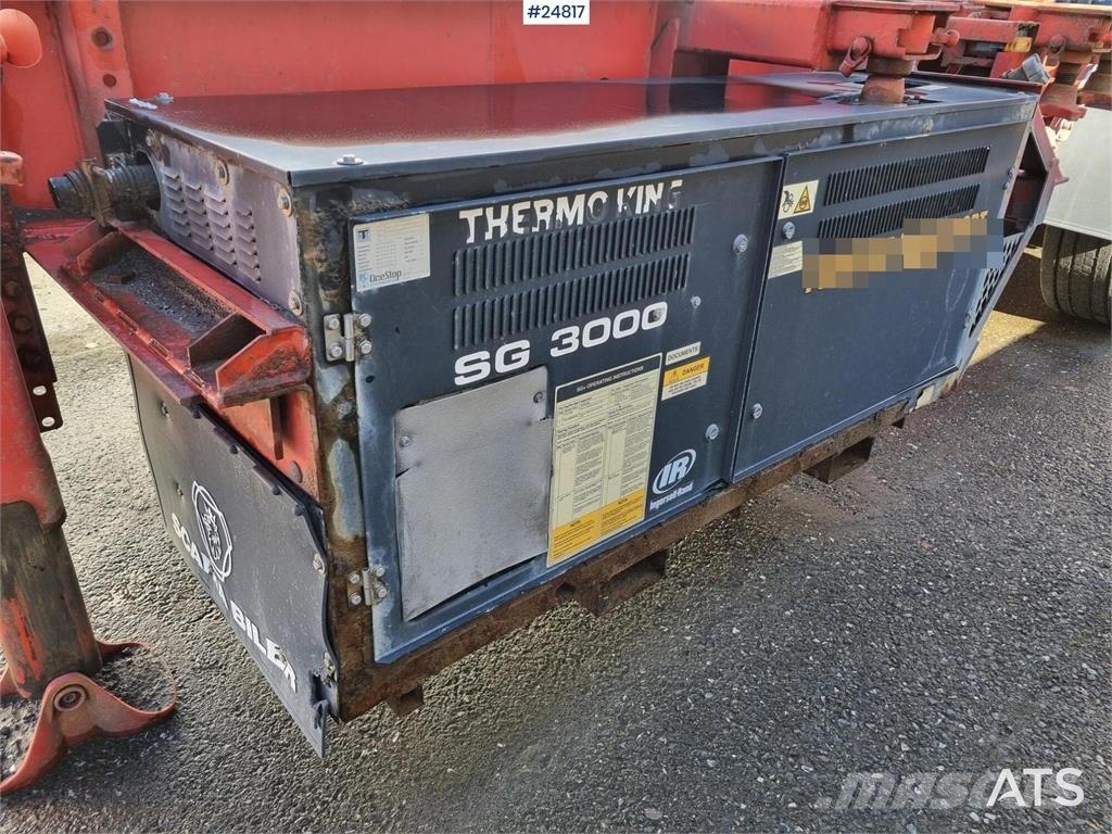 HFR 3 akslet Container Chassis with Thermo King Unit Kontejnerske prikolice