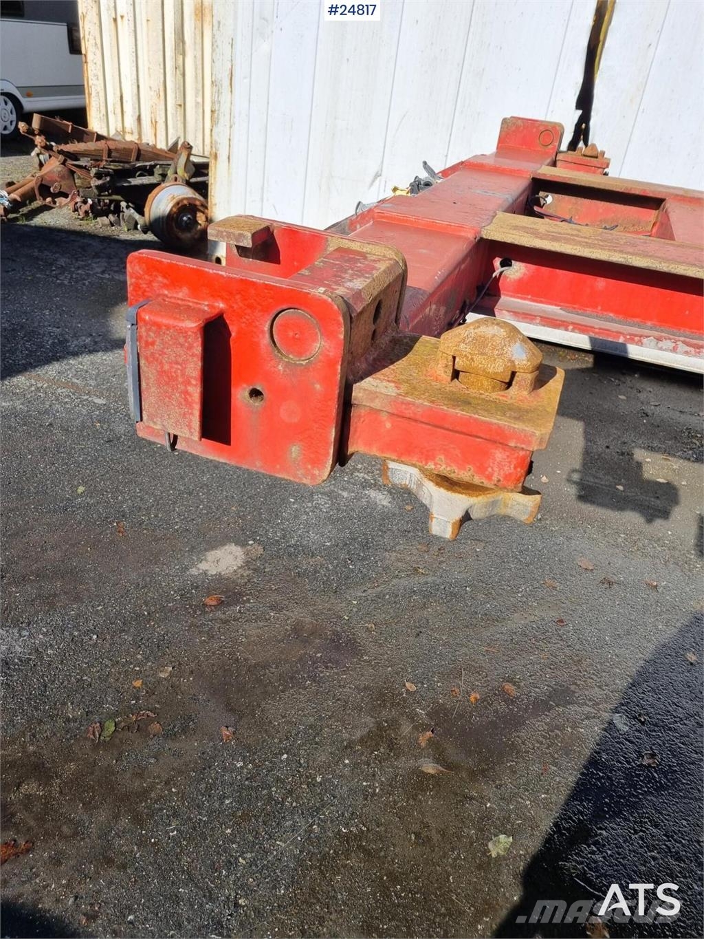 HFR 3 akslet Container Chassis with Thermo King Unit Kontejnerske prikolice