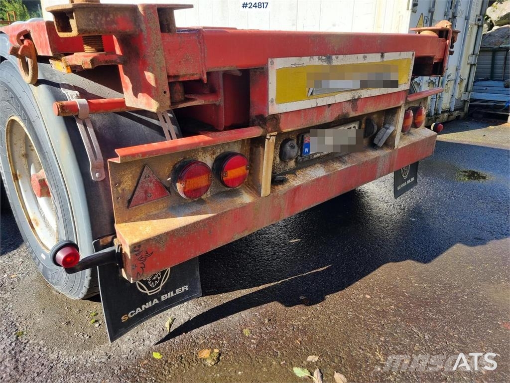 HFR 3 akslet Container Chassis with Thermo King Unit Kontejnerske prikolice