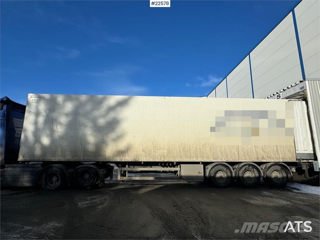 HFR cabinet semi-trailer with Thermo King refrigeratio Frigofrik kamyonlar