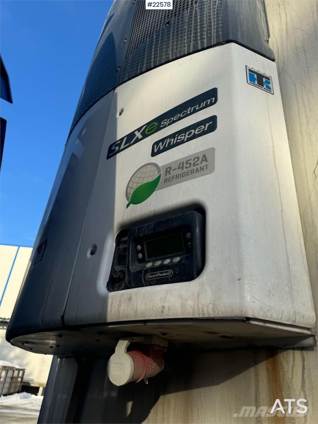 HFR cabinet semi-trailer with Thermo King refrigeratio Frigofrik kamyonlar