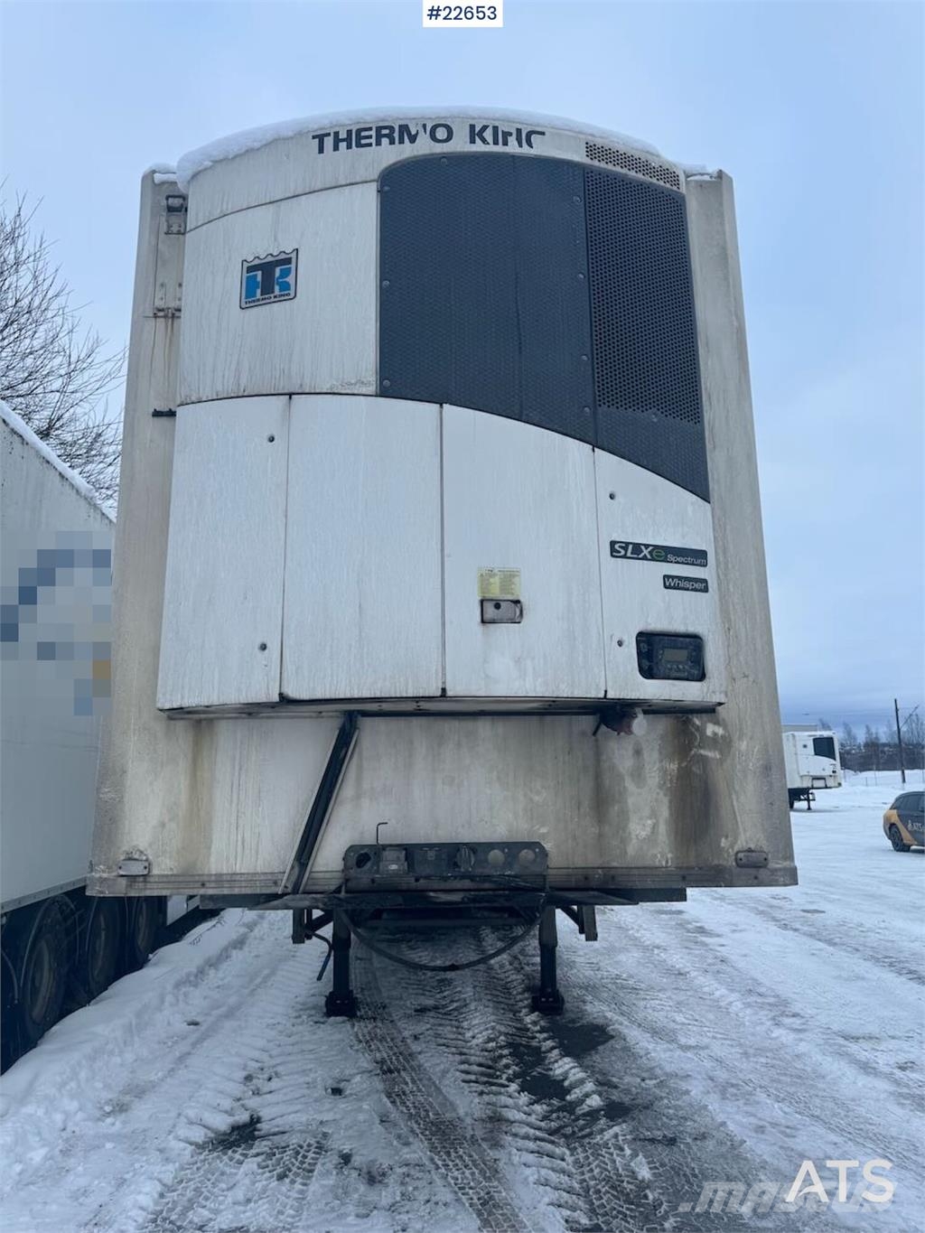 HFR Cabinet semi with Thermo King unit. 冷藏车