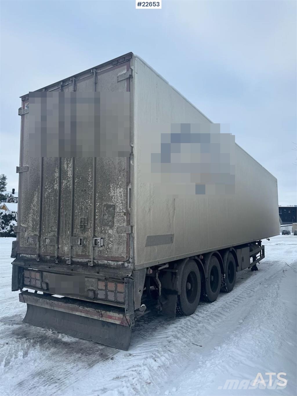 HFR Cabinet semi with Thermo King unit. 冷藏车