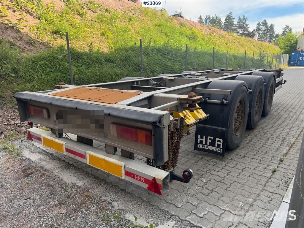 HFR Container Trailer – Delivered with New Roadworthin Çekiciler, konteyner