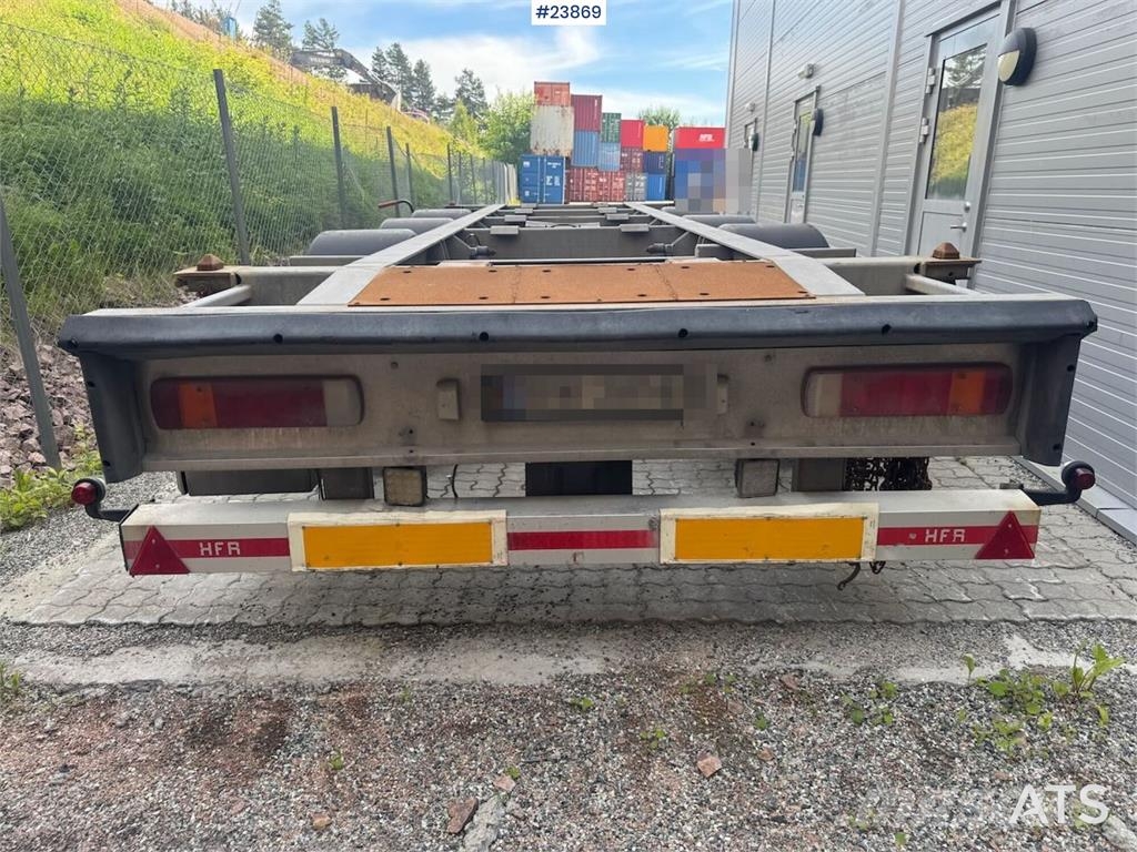 HFR Container Trailer – Delivered with New Roadworthin Çekiciler, konteyner