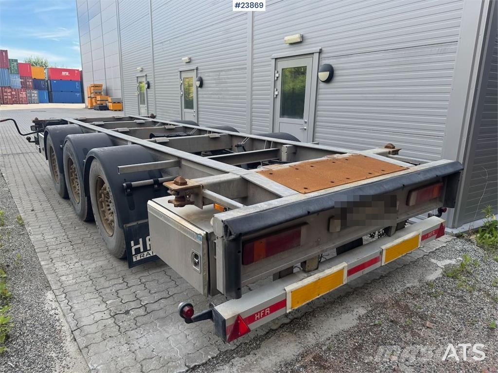HFR Container Trailer – Delivered with New Roadworthin Çekiciler, konteyner