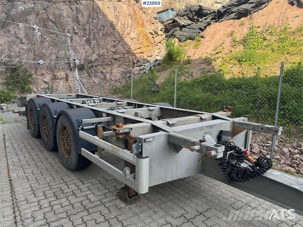 HFR Container Trailer – Delivered with New Roadworthin Çekiciler, konteyner
