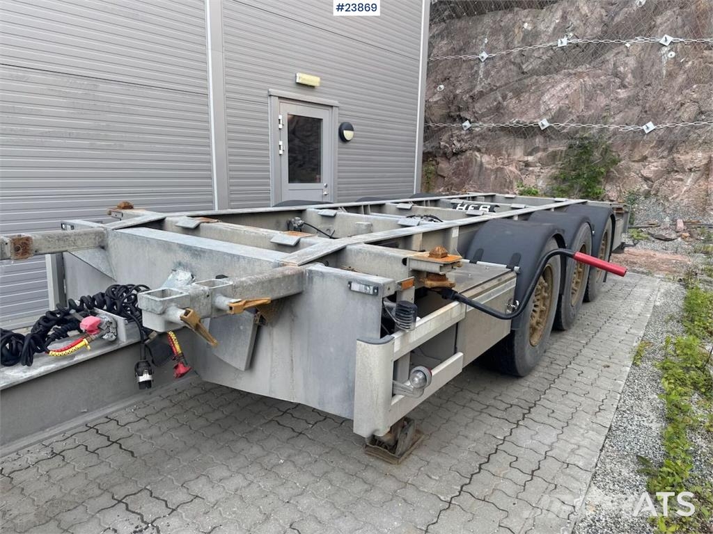 HFR Container Trailer – Delivered with New Roadworthin Çekiciler, konteyner