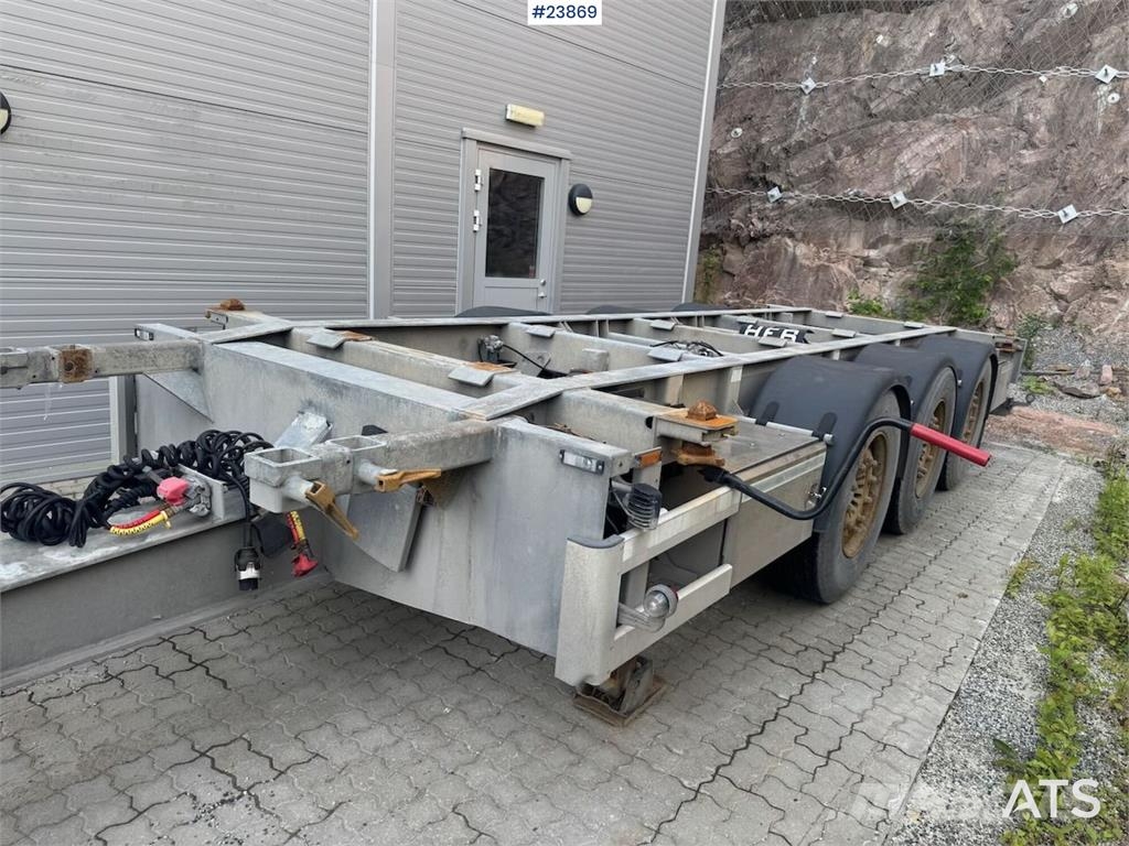 HFR Container Trailer – Delivered with New Roadworthin Çekiciler, konteyner