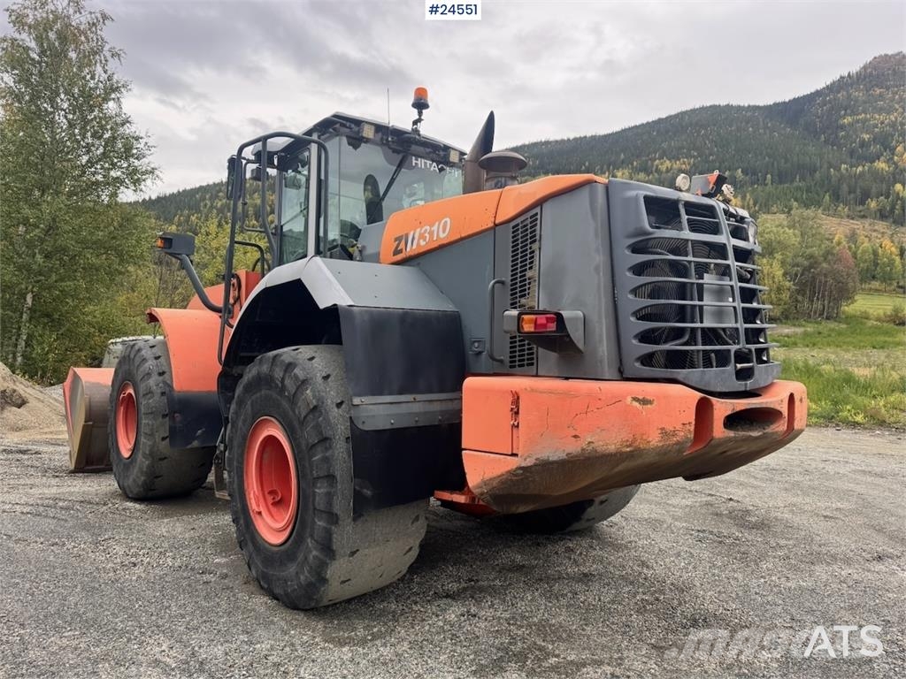 Hitachi ZW310 Wheel Loader with Bucket WATCH VIDEO Kolesni nakladalci