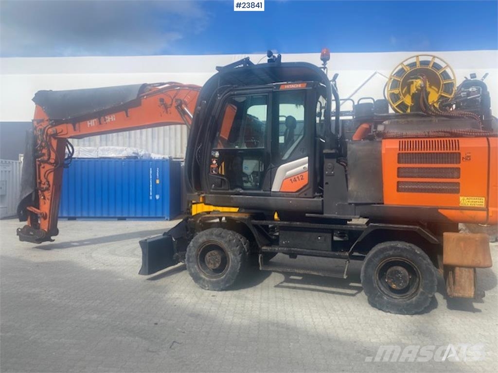 Hitachi ZX220W-7 wheel excavator Wielgraafmachines