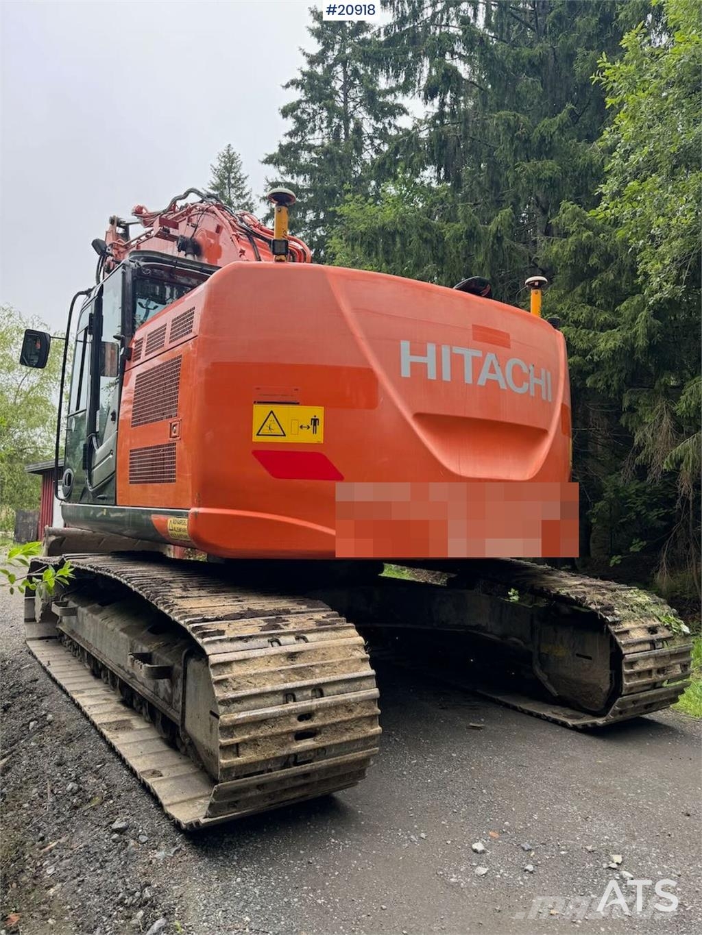 Hitachi ZX225 USR LC-6 Tracked Excavator w/ Rototilt, Grad Crawler excavators
