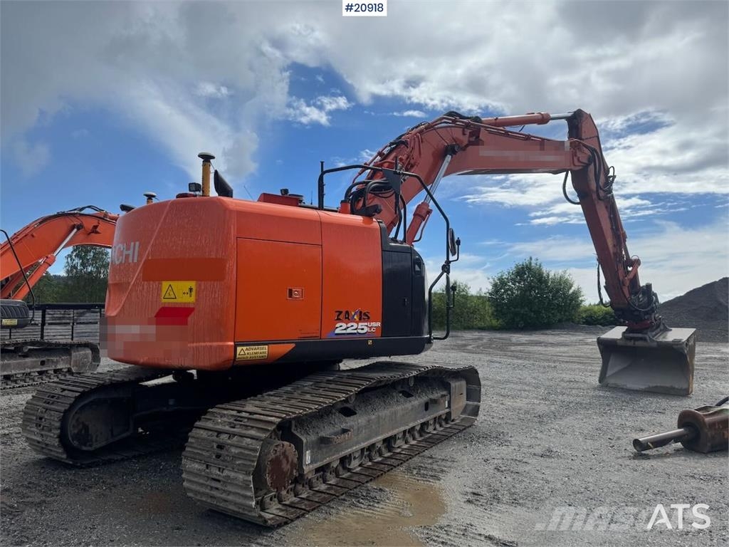 Hitachi ZX225 USR LC-6 Tracked Excavator w/ Rototilt, Grad Crawler excavators