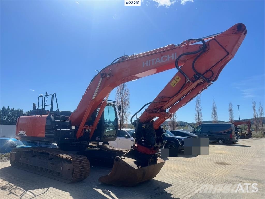 Hitachi ZX250LC-6 Excavator – GPS – Rototilt – 2 Buckets Escavadeiras de esteiras