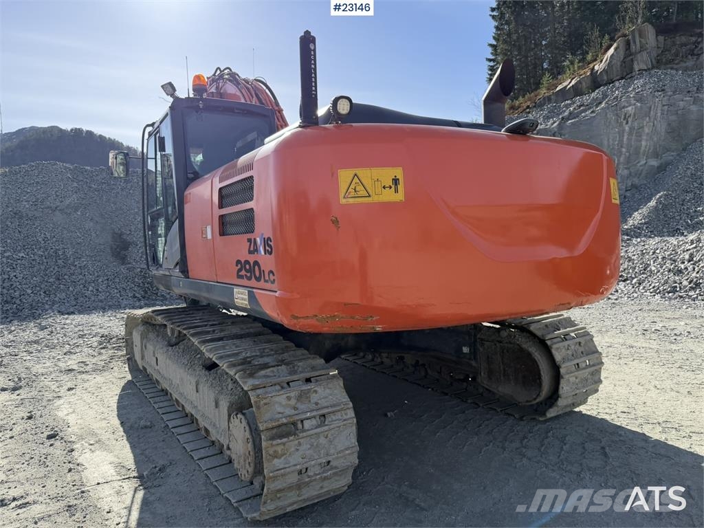 Hitachi ZX290LC-5B excavator with a digging bucket Koparki gąsienicowe
