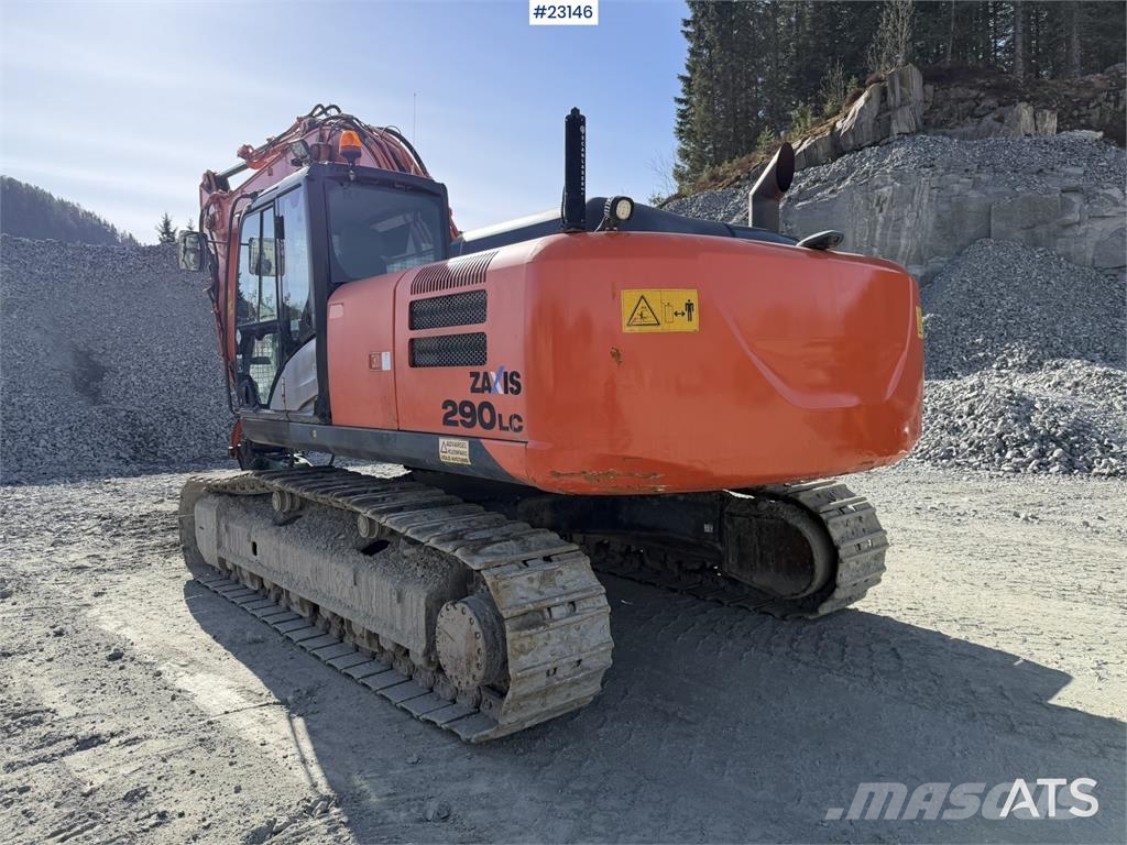 Hitachi ZX290LC-5B excavator with a digging bucket Koparki gąsienicowe