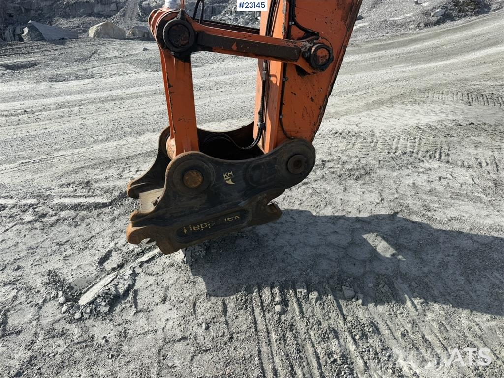 Hitachi ZX350LC-5B excavator with a tooth bucket Crawler excavators