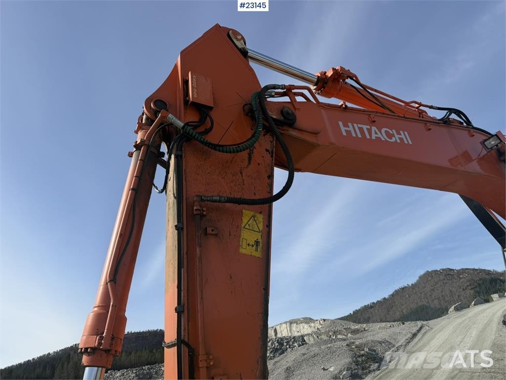 Hitachi ZX350LC-5B excavator with a tooth bucket Crawler excavators