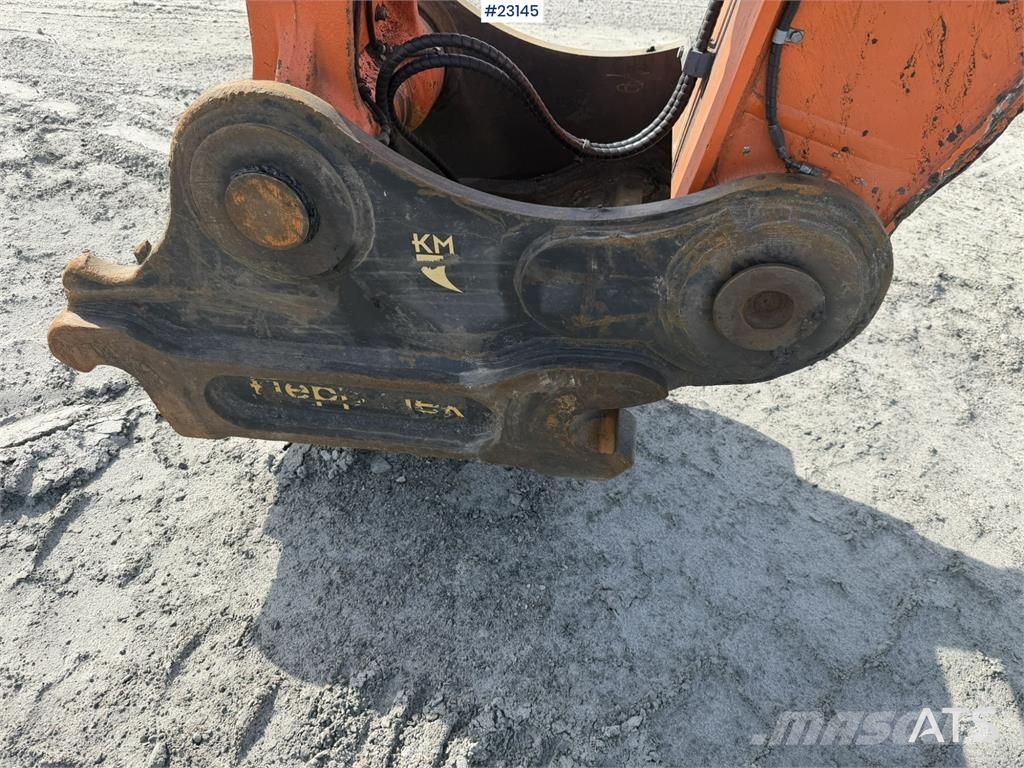Hitachi ZX350LC-5B excavator with a tooth bucket Crawler excavators