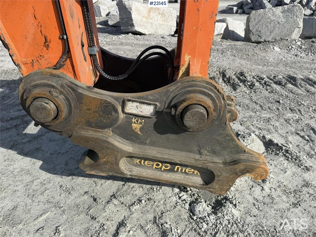Hitachi ZX350LC-5B excavator with a tooth bucket Crawler excavators