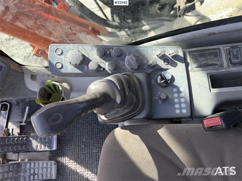 Hitachi ZX350LC-5B excavator with a tooth bucket Crawler excavators