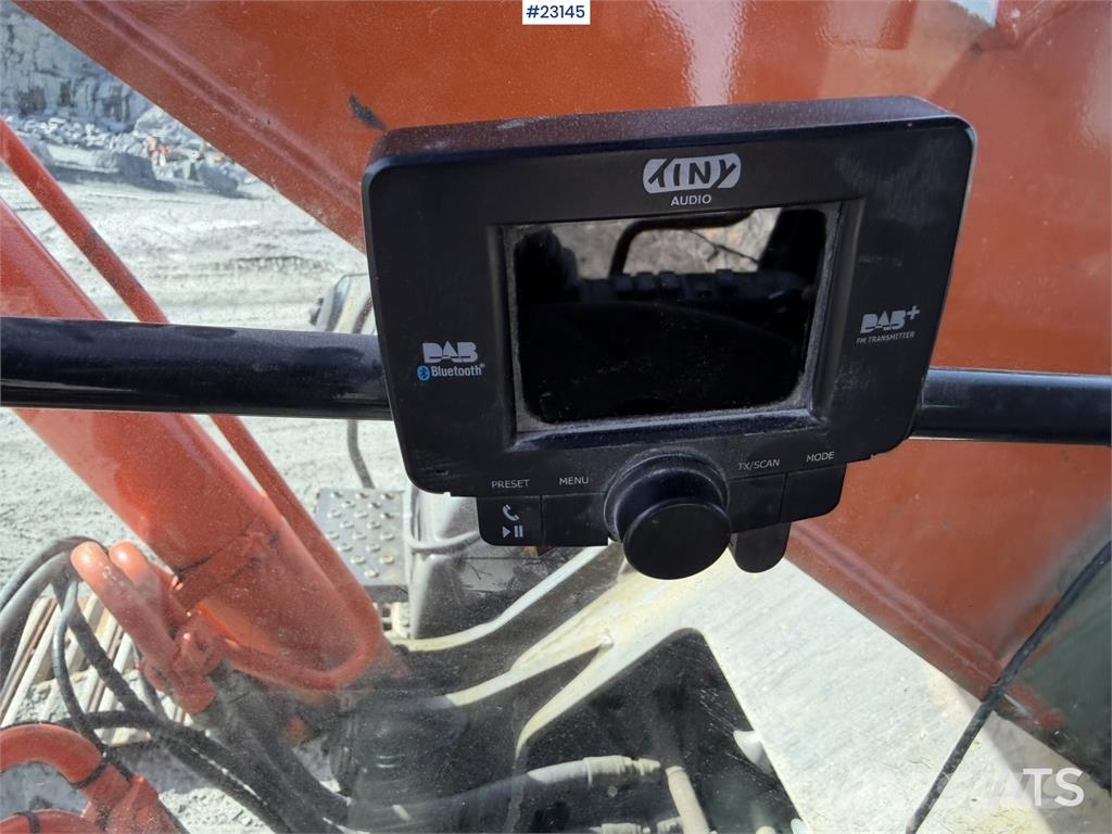 Hitachi ZX350LC-5B excavator with a tooth bucket Crawler excavators