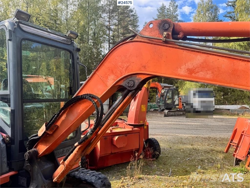 Hitachi ZX35U-2 Mini Excavator with 3 Buckets – 1,870 Hour Minigravere <7t