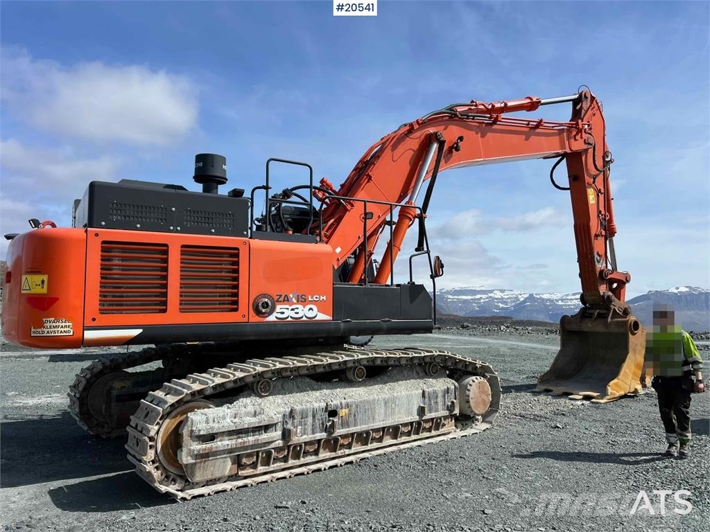 Hitachi zx530LCH-6 excavator w/ bucket. WATCH VIDEO, 2018, Sogn og