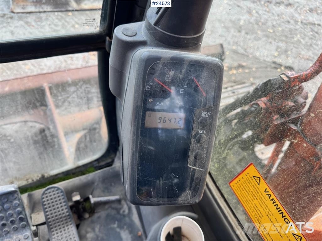 Hitachi ZX70 Excavator with Tiltrotator and 3 Buckets – On Beltegraver