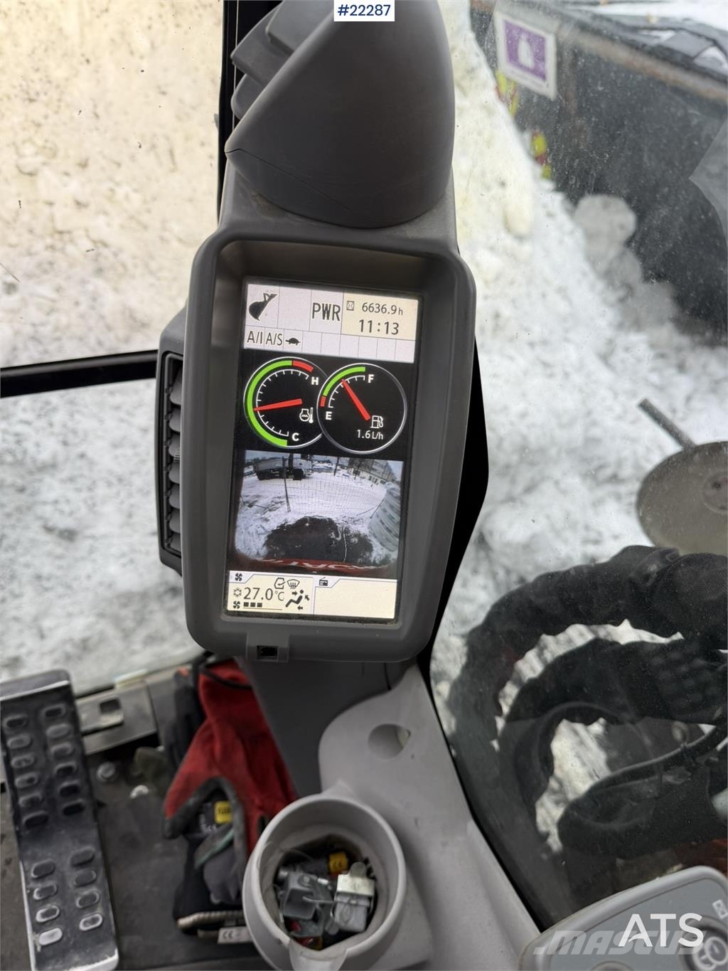 Hitachi ZX85 US-6 Excavator with grading bucket, digging b, 2020