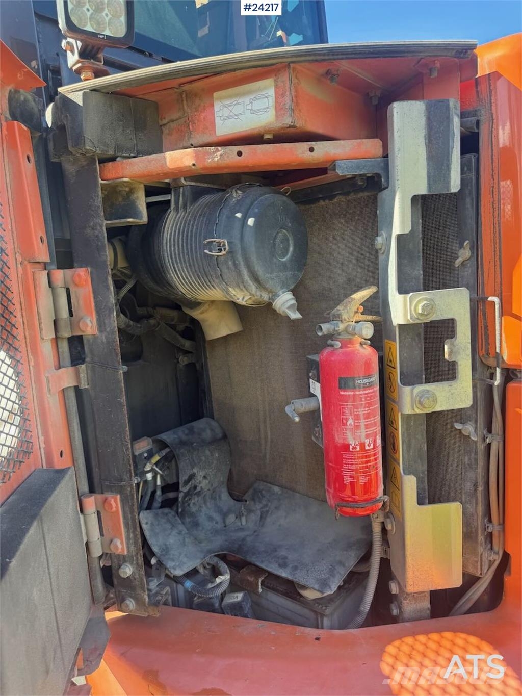 Hitachi ZX85US-5A Excavator with Tilt, Grading Bucket and  Beltegraver