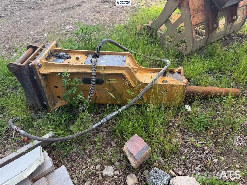 HK Spesialisten Hydraulic Breaker with S60 Coupler Kladiva