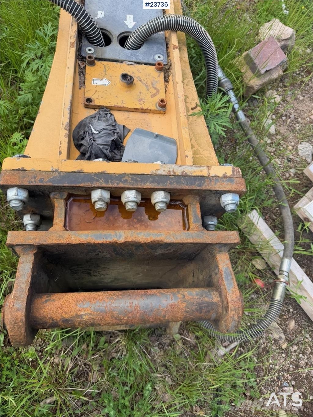 HK Spesialisten Hydraulic Breaker with S60 Coupler Kladiva