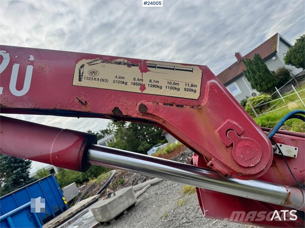 HMF 1320 Rear-Mounted Crane Overige hijsinrichtingen