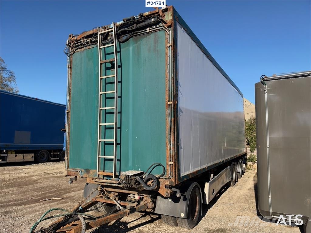 Høglund BA10 Wood Chip Trailer – Hydraulic Roof an Egyéb pótkocsik