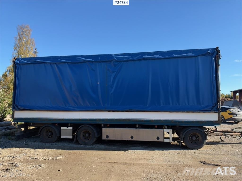 Høglund BA10 Wood Chip Trailer – Hydraulic Roof an Egyéb pótkocsik