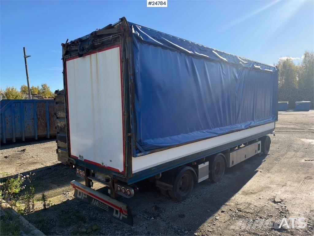 Høglund BA10 Wood Chip Trailer – Hydraulic Roof an Egyéb pótkocsik