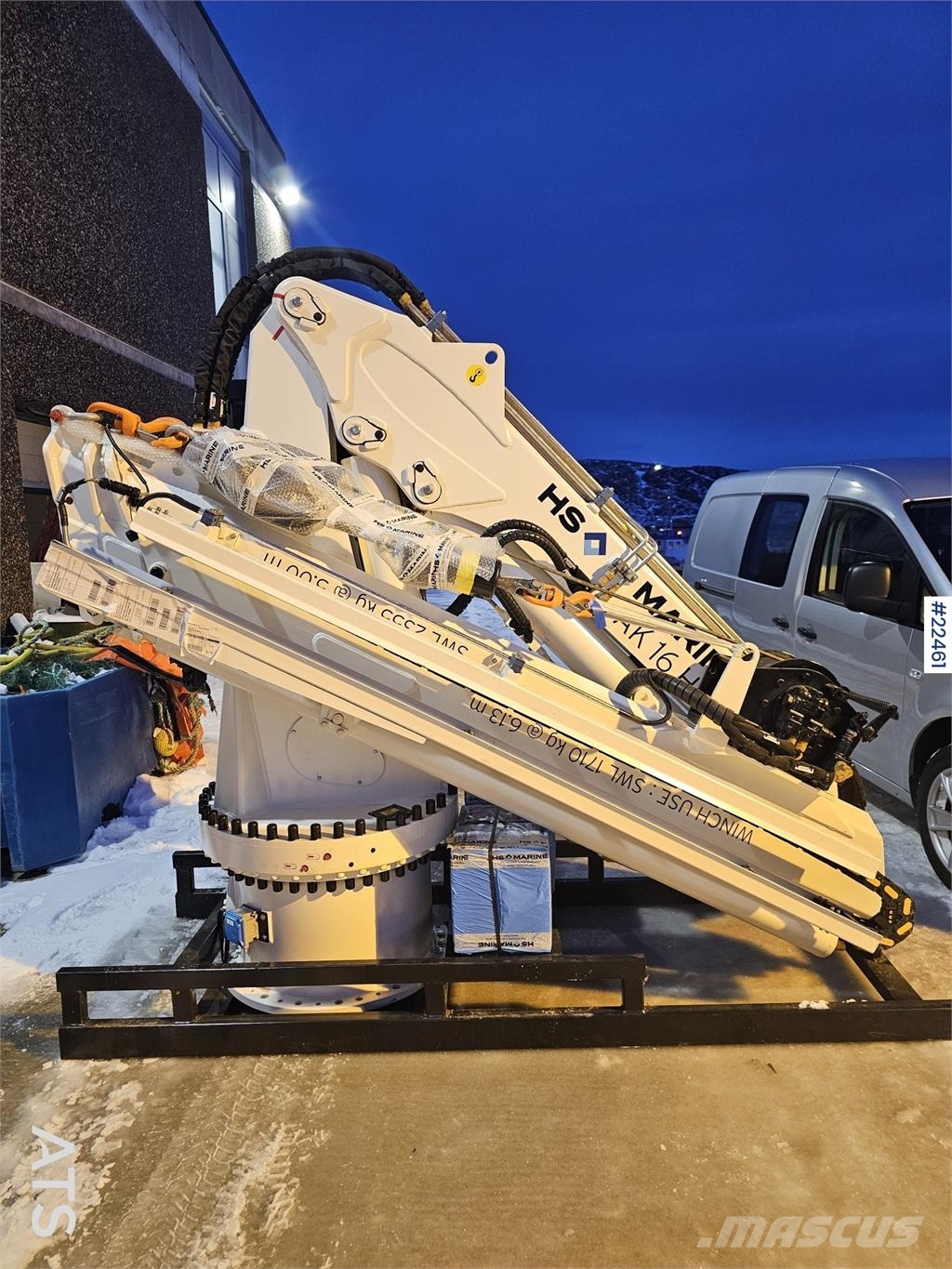 HS AK 16 HE 2 Maritime crane – 16 t/m crane and remot Overige hijsinrichtingen