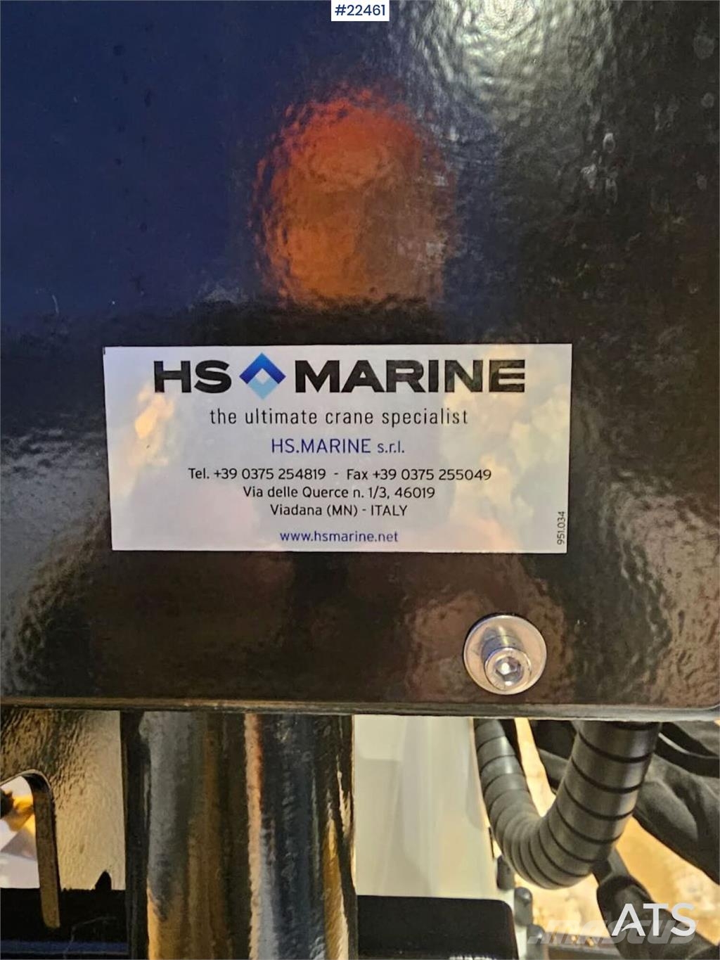 HS AK 16 HE 2 Maritime crane – 16 t/m crane and remot Overige hijsinrichtingen