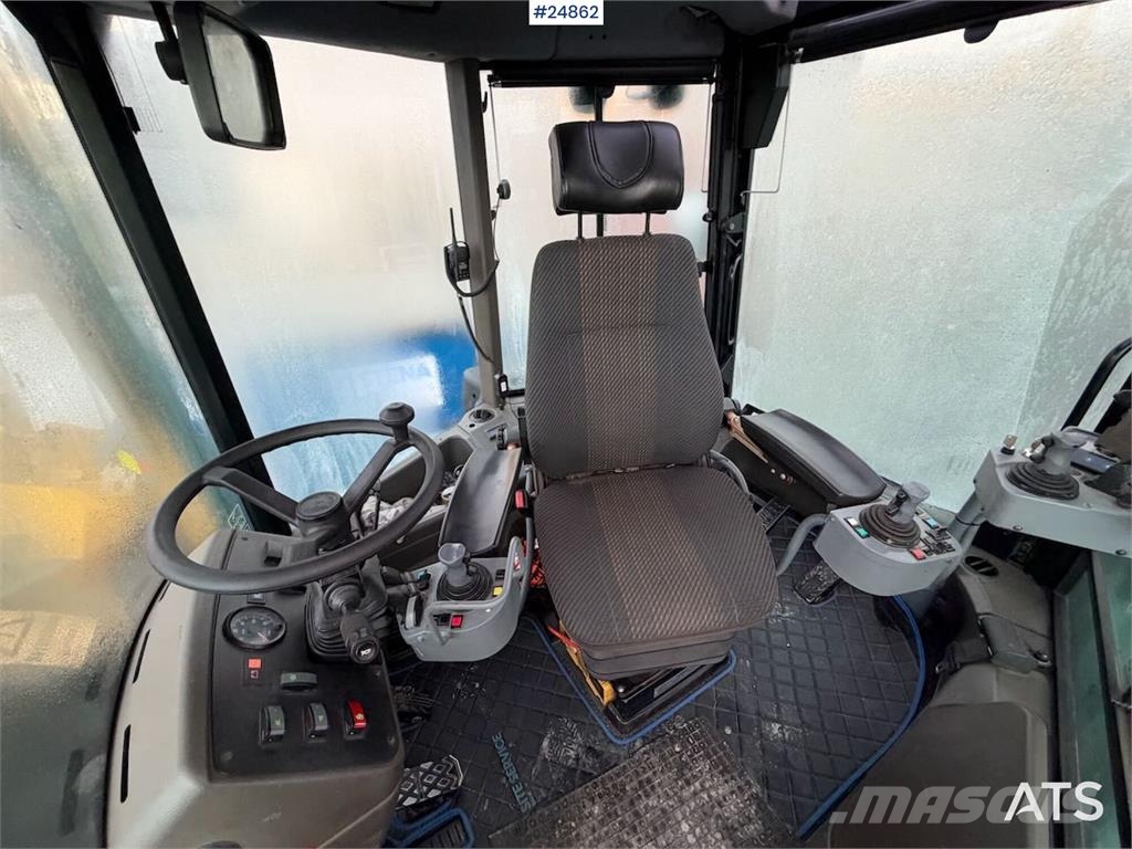 Huddig 1260B Backhoe loader with rail wheels – 3 buckets, لوادر ذات جرافات عكسية